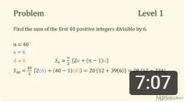 Sum of first 40 multiples of 6