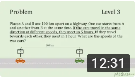 Two cars traveling in the same direction