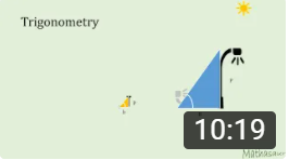 triangles formed by objects and their shadows